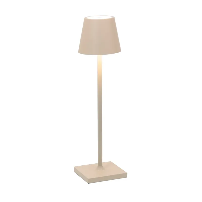 Direct Verzonden Zafferano Poldina micro acculamp IP65 zand