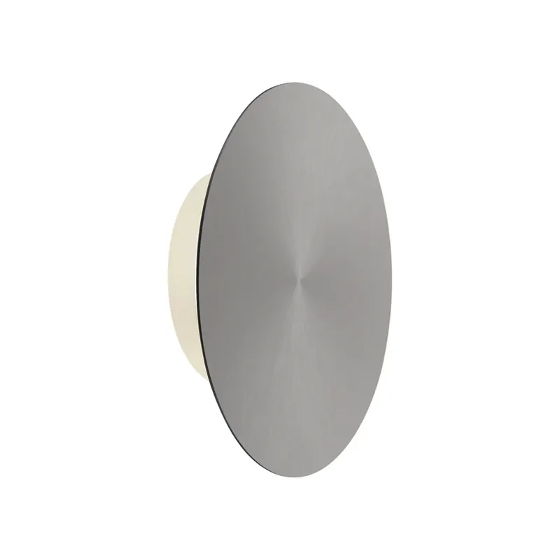 Finale Uitverkoop LED wandlamp batterij Puntua Ø 18 cm grijs