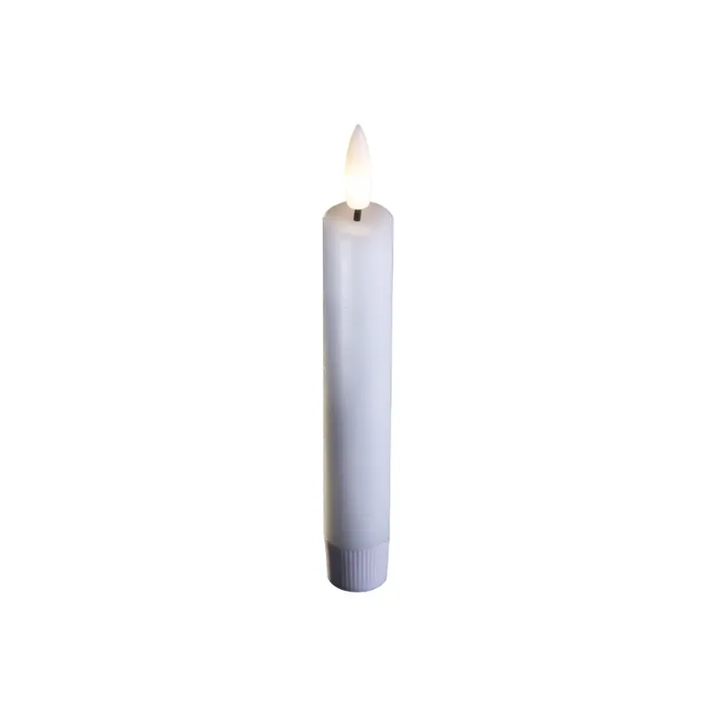 Fabrieksprijs Sterntaler LED staafkaars echte was wit 2 per set
