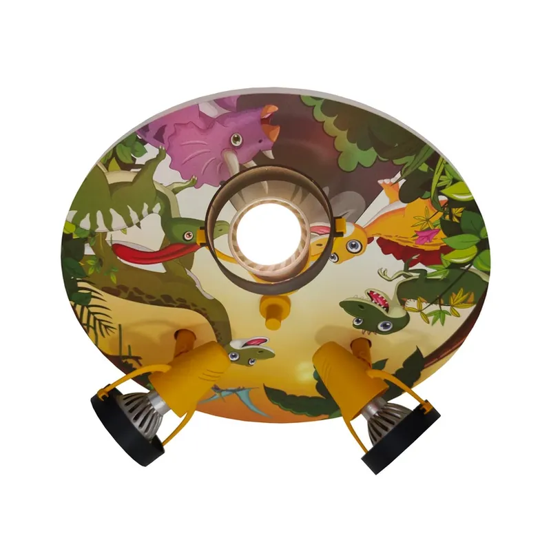 Plafondspot Dinos, 3-lamps Koopje