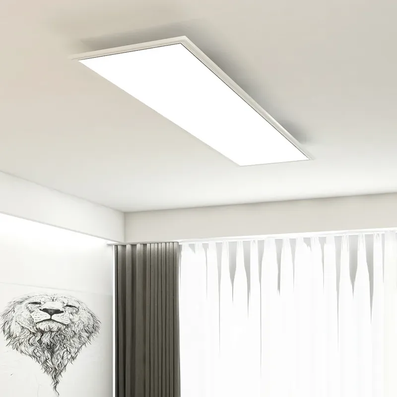 LED paneel Simple, wit, ultravlak, 119,5x29,5cm Nu Kopen