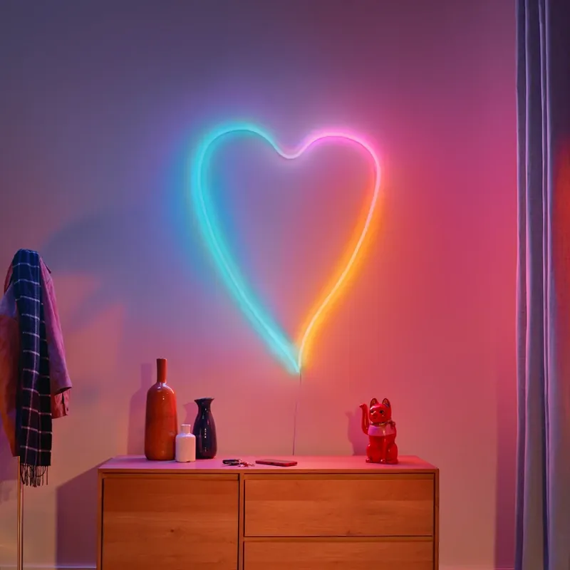 WiZ Neon Flex LED strip IP20 RGB 3m Direct Verzonden