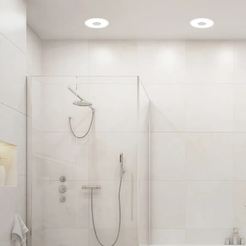 LED inbouwlamp 748 IP44 CCT Switch Ø 12cm Laatste Versie