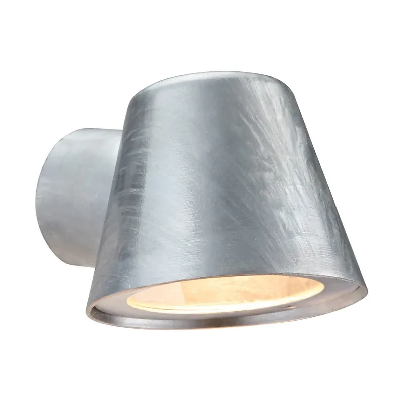 Buitenwandlamp Aleria, staal verzinkt Lage Kosten