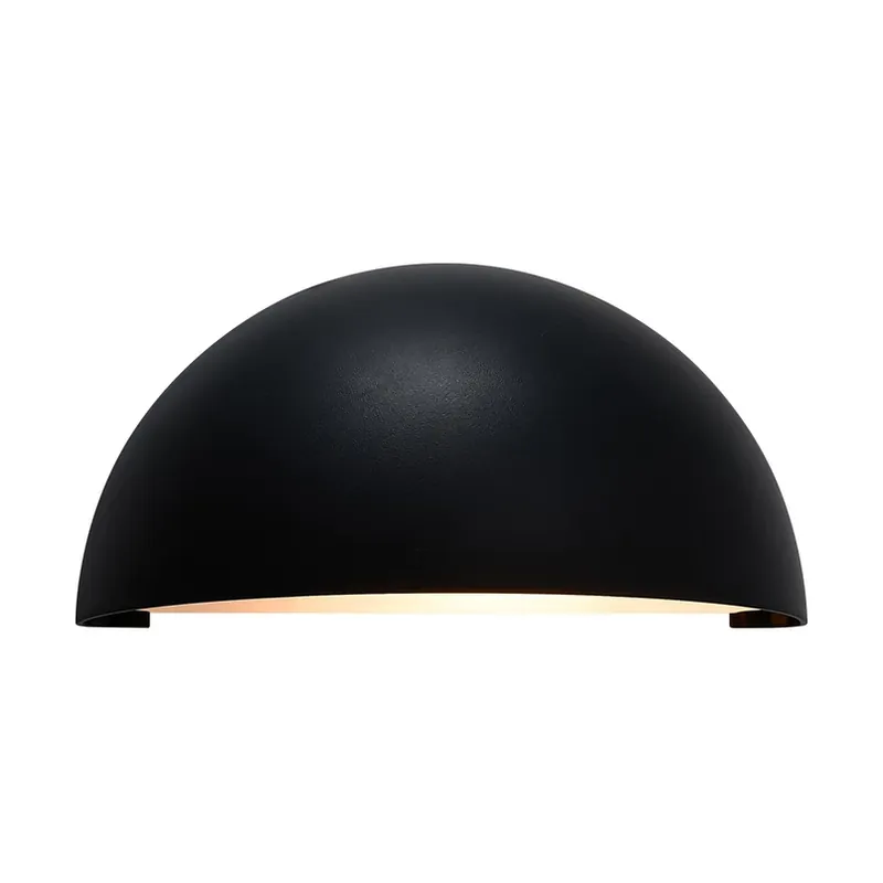 Buitenwandlamp Scorpius van kunststof, zwart Flitsaanbieding