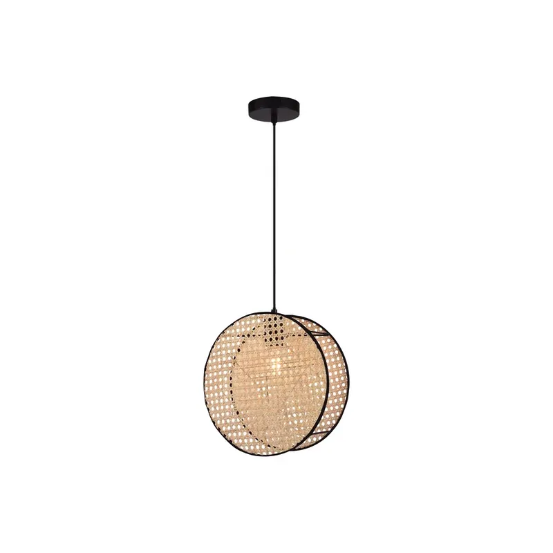 Hanglamp Gheisa met kap in schijfvorm Betaalbaar