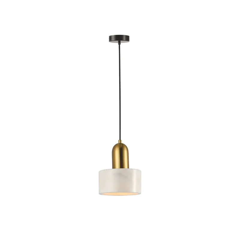 Shop Nu Hanglamp Marble, hele kap, wit
