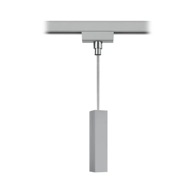 Hanglamp-adapter voor DUOline stroomrail, titaan Uitverkoop