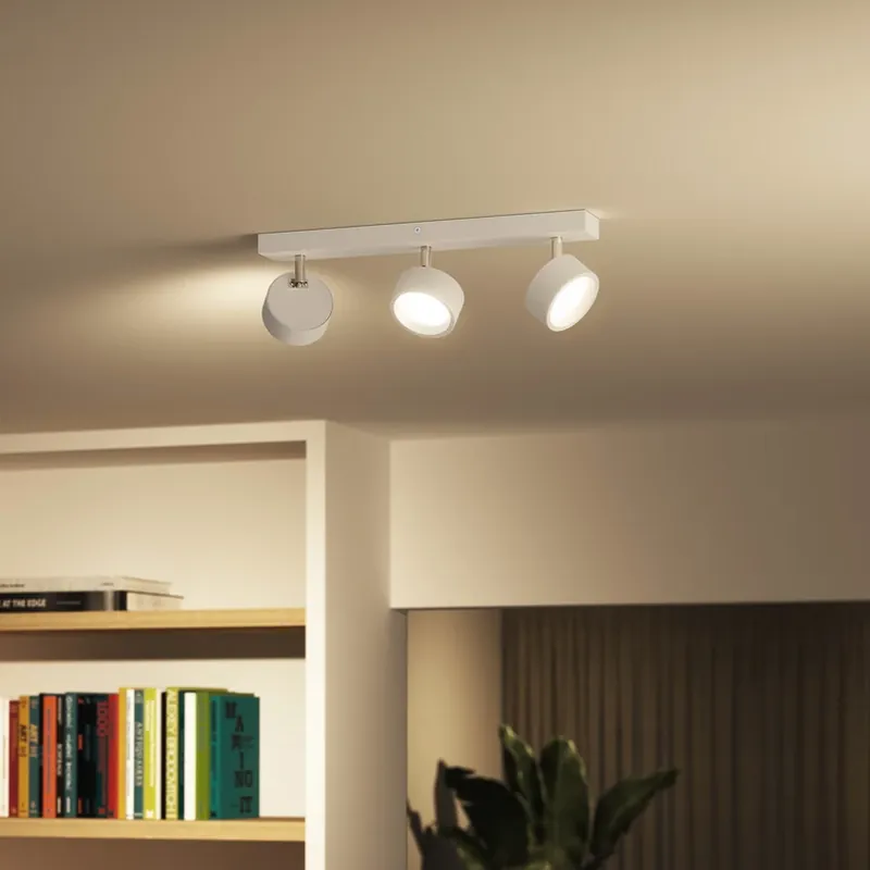 Dagaanbieding Philips Bracia LED plafondspot met 3-lamps, wit