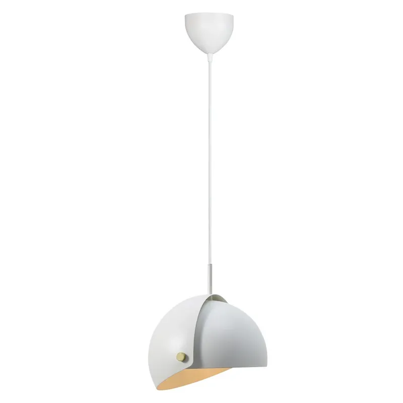 Tijdelijk Beschikbaar Hanglamp Align met beweegbare kap, wit