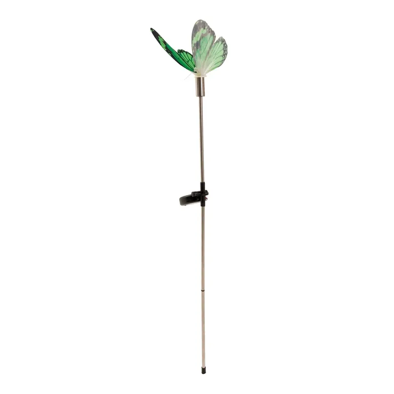 Decoratie-lamp solar vlinder, aardspies, RGB-LED Snelle Levering