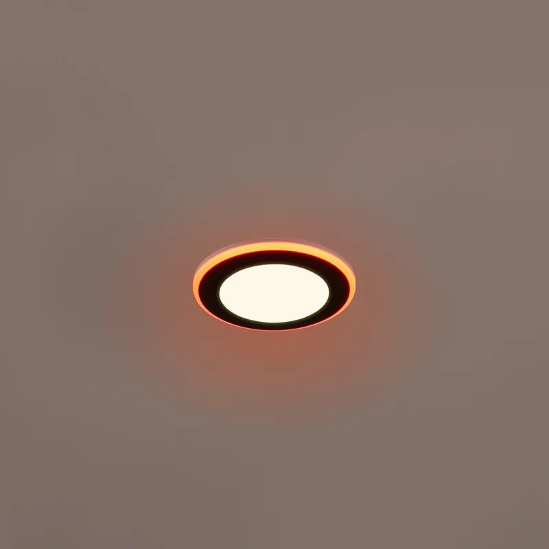 LED downlight Argus RGBW afstandsbed. Ø8cm zwart Bestseller