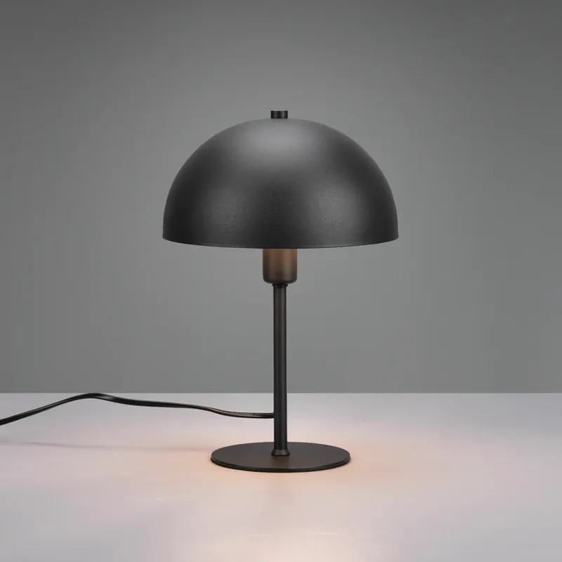 Seizoensaanbieding NOLA tafellamp, hoogte 30 cm, zwart/goud