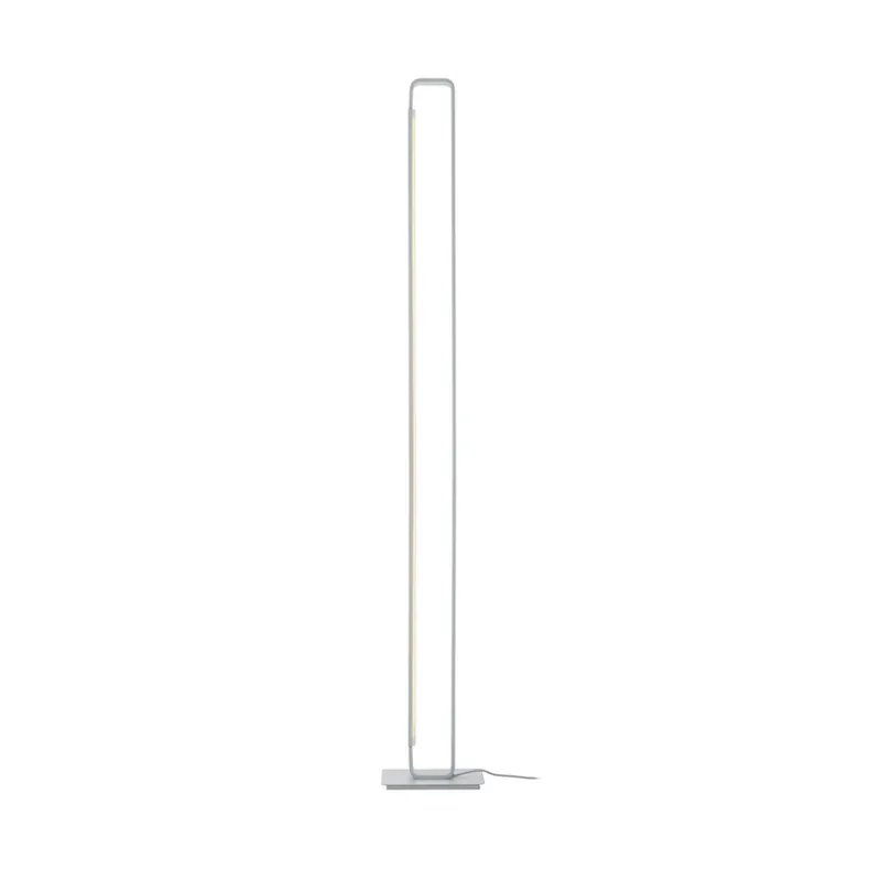 Merkproduct LED vloerlamp Box, draaibaar, alu geëloxeerd