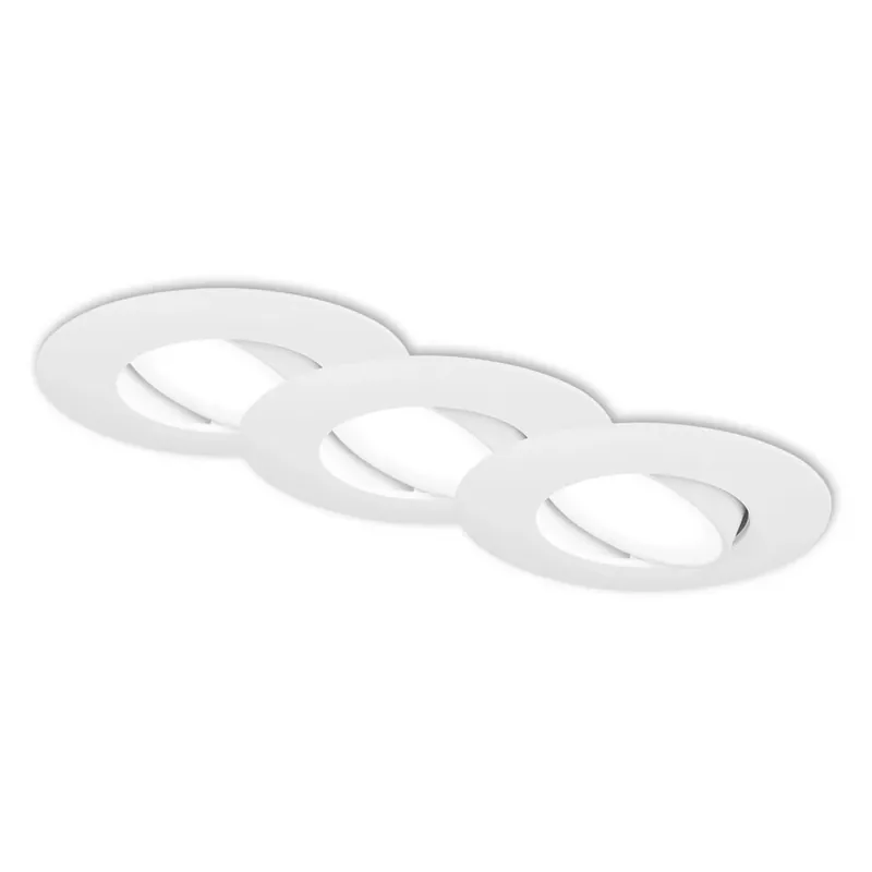 LED inbouwspot 7597 3er IP65 4.000 K wit Finale Uitverkoop
