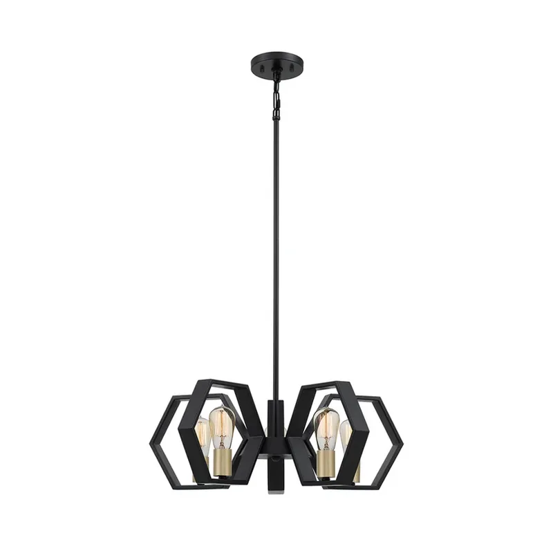 Shop Nu Kroonluchter Bismarck, 5-lamps