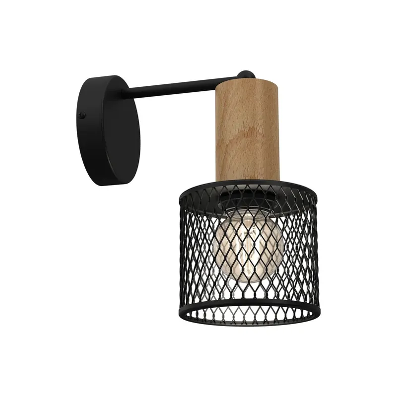 Express Levering Wandlamp Sobresa met roosterkap
