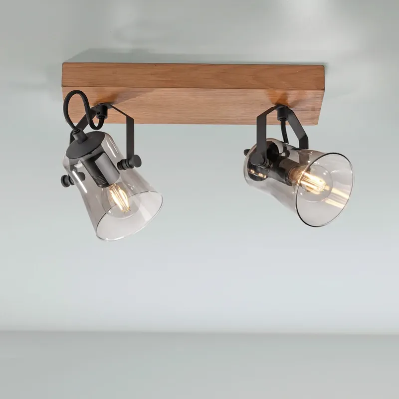 Actieprijs Groene Langström plafondspot, 2-lamps