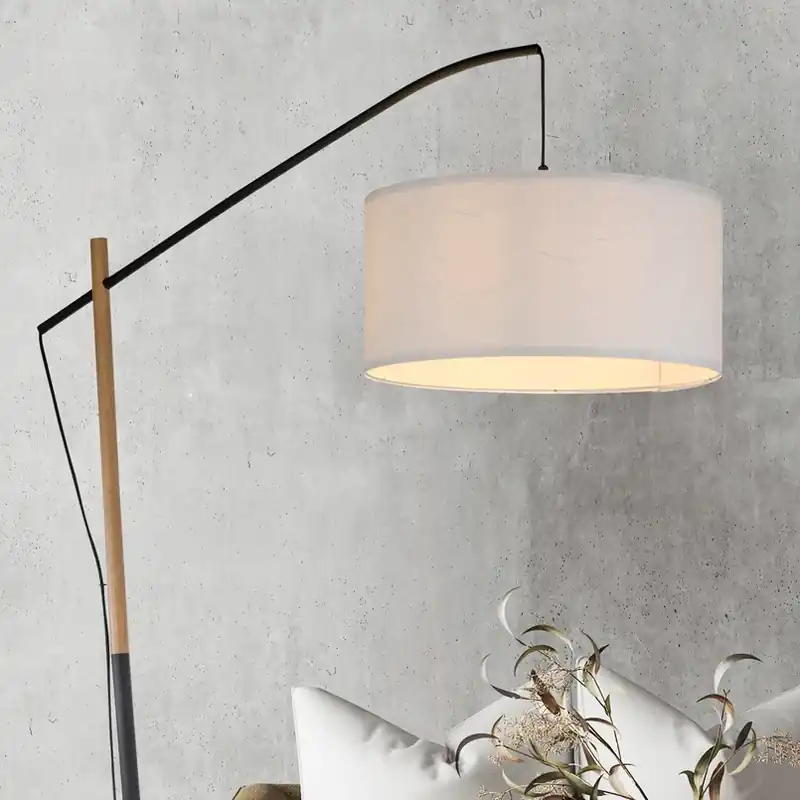 Gecertificeerd Green Sofie vloerlamp met papieren kap