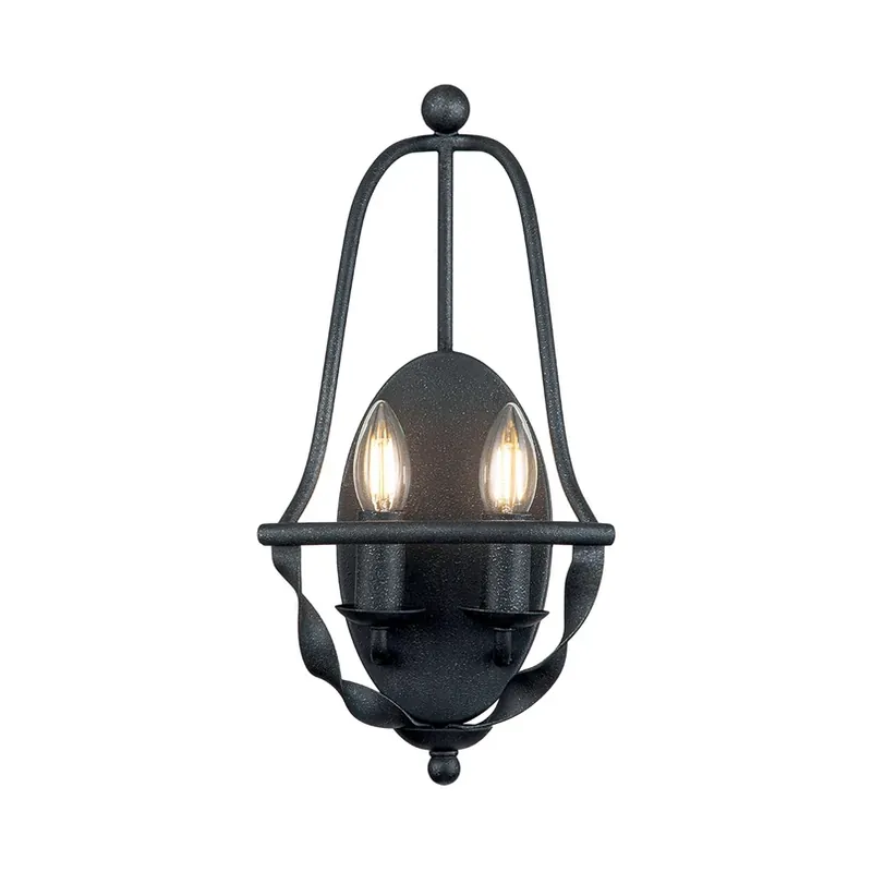 Wandlamp Bradbury, 2-lamps, grijs Exclusieve Aanbieding
