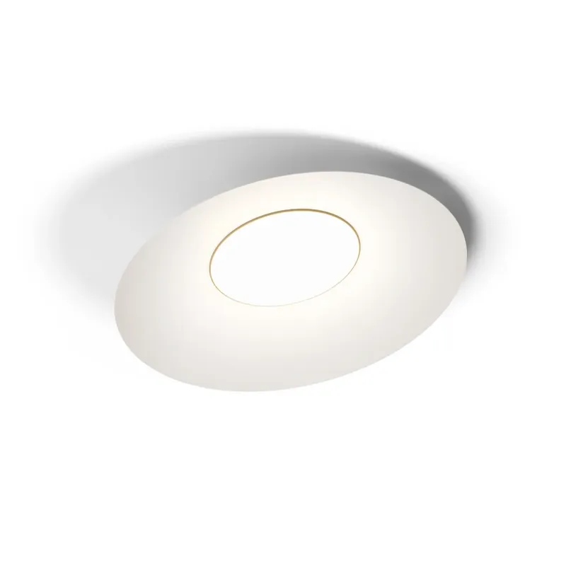Gecertificeerd kdln LED plafondlamp Kate, 2700 K, wit, Ø 90 cm, metaal