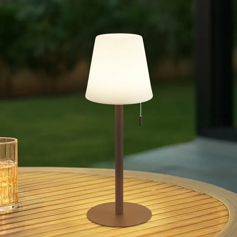 Voordeelprijs Lindby LED oplaadbare lamp Azalea zwart aluminium CCT in hoogte verstelbaar
