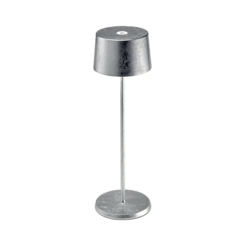 Zafferano Olivia 3K tafellamp zilver Nu Kopen