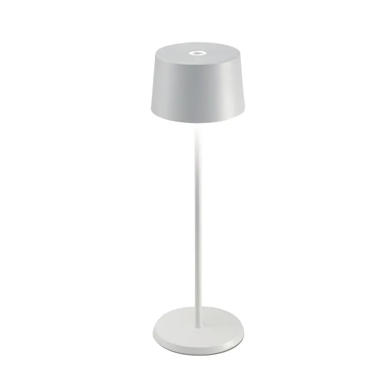 Zafferano Olivia 3K tafellamp IP65 wit Speciale Aanbieding