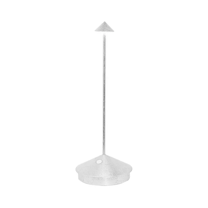 Zafferano Pina 3K tafellamp folie zilver Beperkte Voorraad