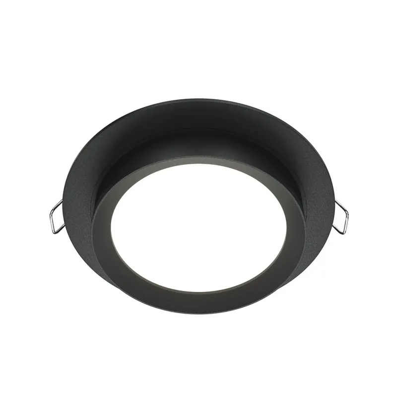 Aanbieding Maytoni Hoop inbouwlamp, rond, zwart