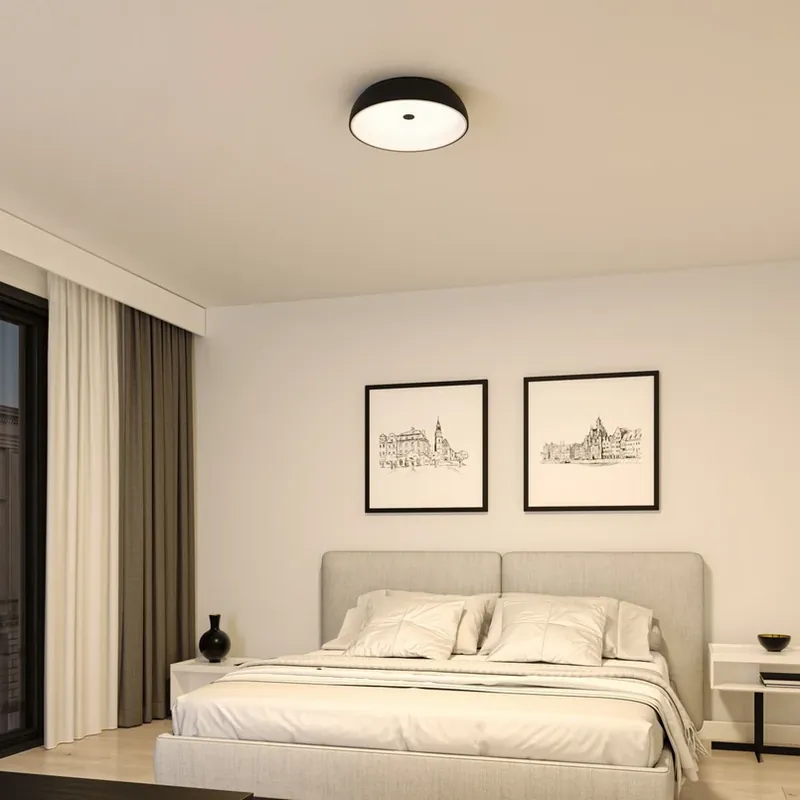 Aanbieding Paulmann Jaron LED plafondlamp 3-traps dimbaar, zwart