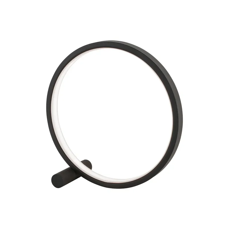 Direct Verzonden Circle LED tafellamp, zwart