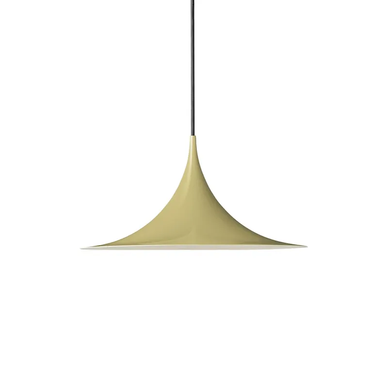 Express Levering Gubi Hanglamp Semi, Ø 30 cm, venkelzaad-crème glanzend