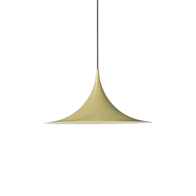 Meest Verkocht Gubi Hanglamp Semi, Ø 47 cm, venkelzaad-crème glanzend