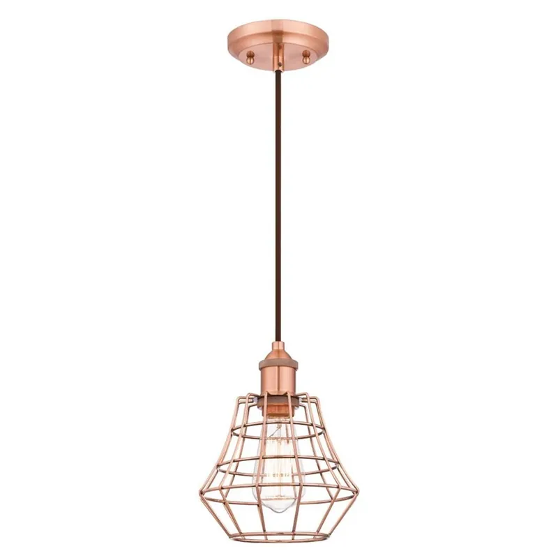 Seizoensaanbieding Westinghouse hanglamp Nathan, kleur geborsteld koper