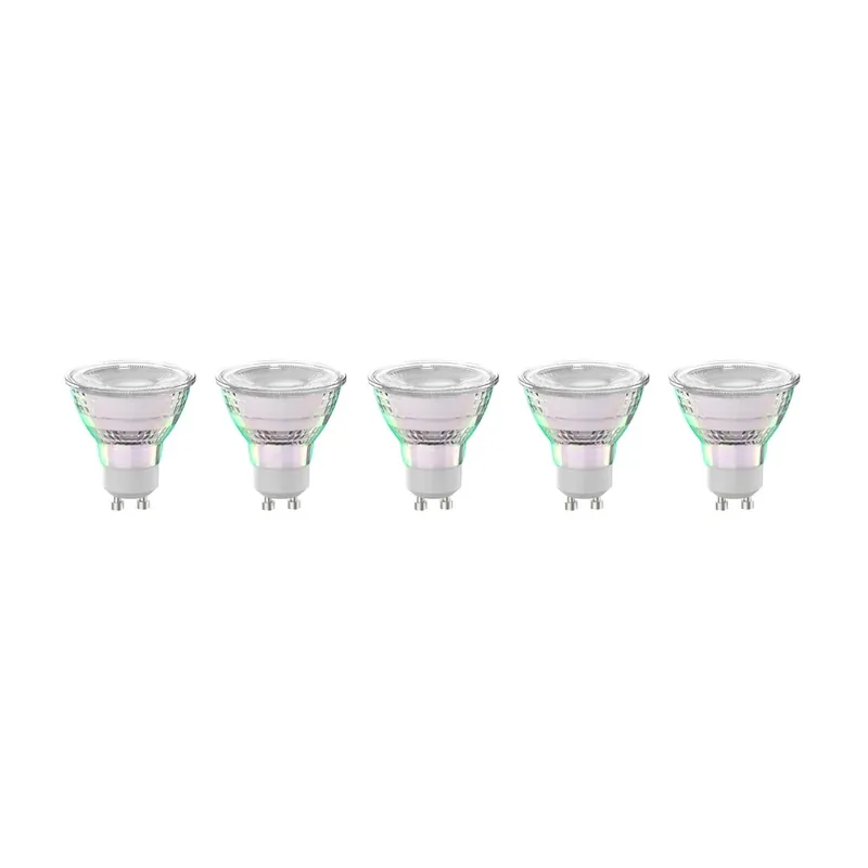 Weekendaanbieding Arcchio LED lamp GU10 2,5W 2700K 450lm glas set van 5