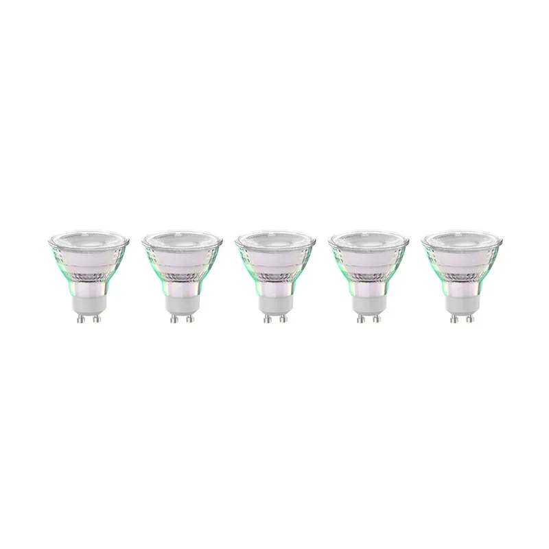 Op = Op Arcchio LED lamp GU10 2.5W 4000K 450lm glas set van 5