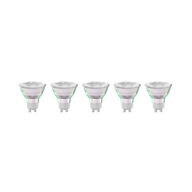 Hete Deal Arcchio LED lamp GU10 2.5W 6500K 450lm glas set van 5