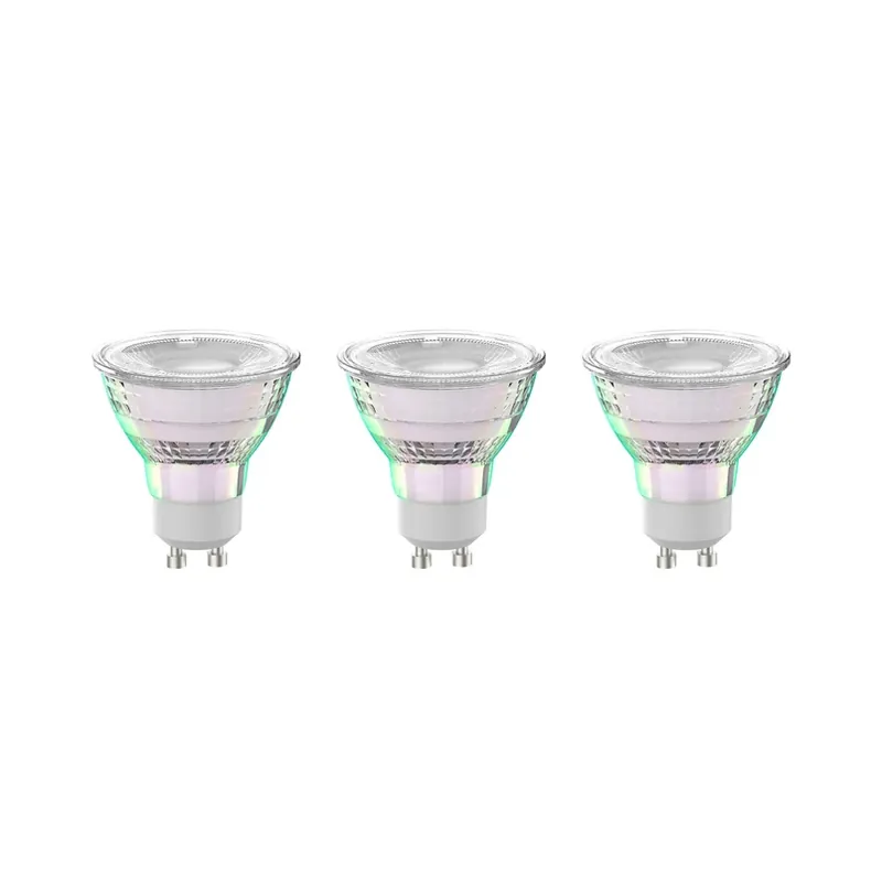 Laatste Kans Arcchio LED lamp GU10 4,7W 2700K 850lm glas set van 3