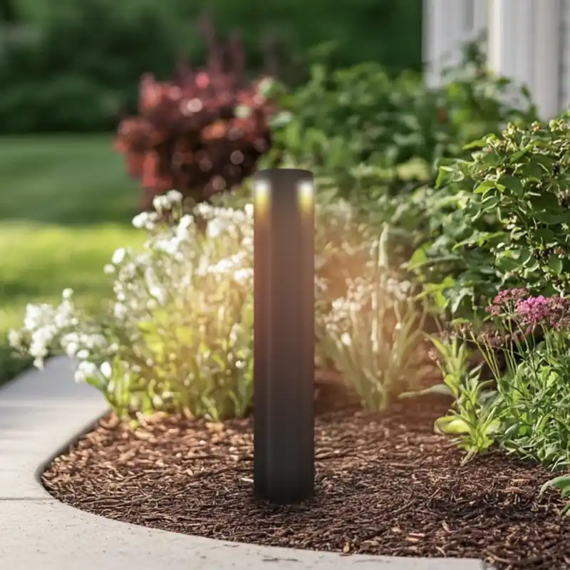 Veilige Betaling Lucande LED tuinpadverlichting Raiku, zwart, aluminium, 65 cm