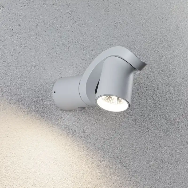 Direct Beschikbaar Paulmann LED buiten wandlamp Cuff, sensor, wit