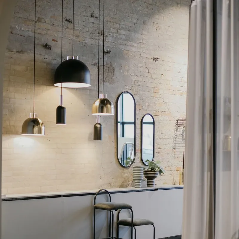 AYTM hanglamp Luceo, rond, zwart, Ø 45 cm Betaalbaar