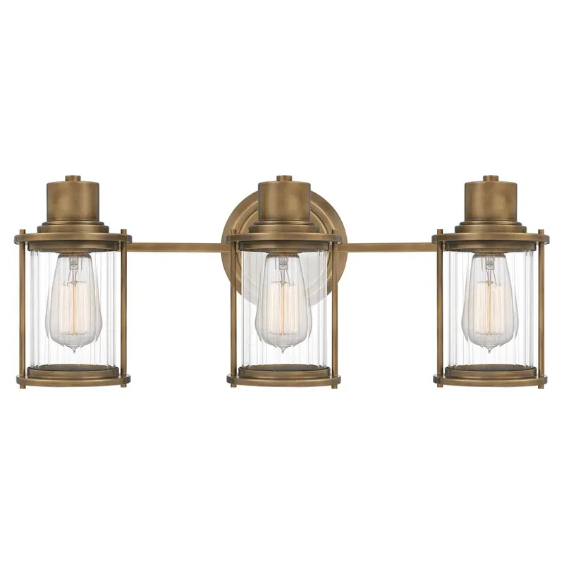 Favoriet Wandlamp Riggs IP44, brons antiek, 3-lamps
