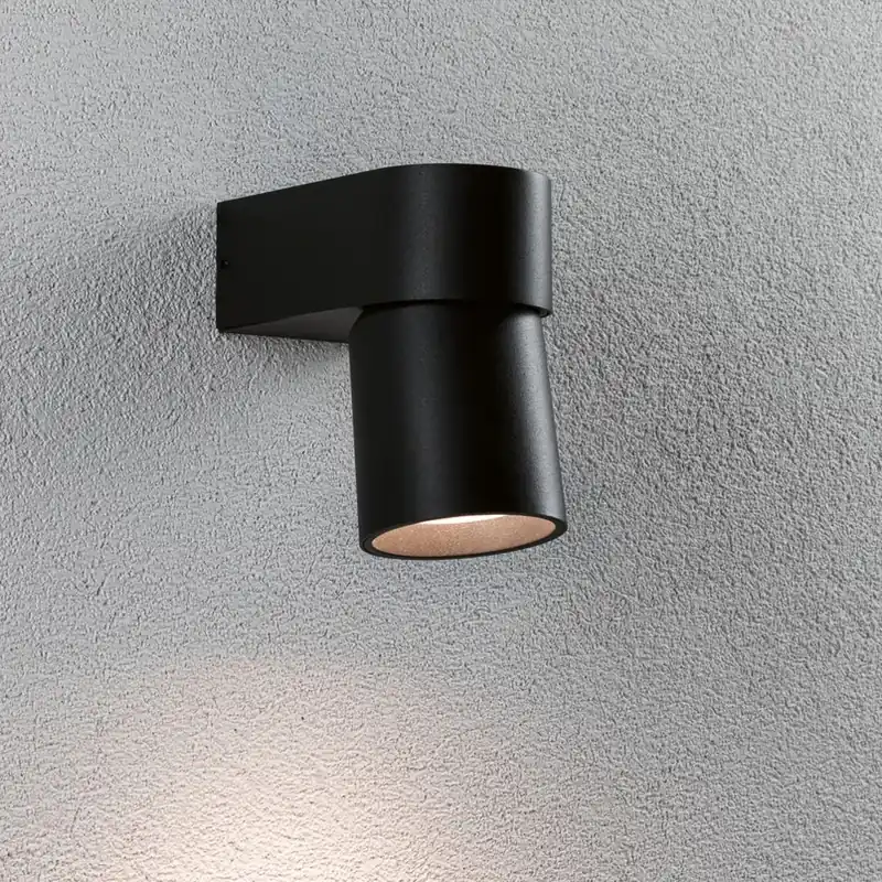 Paulmann LED buitenwandlamp Kimu, antraciet, 3.000 K Seizoensaanbieding