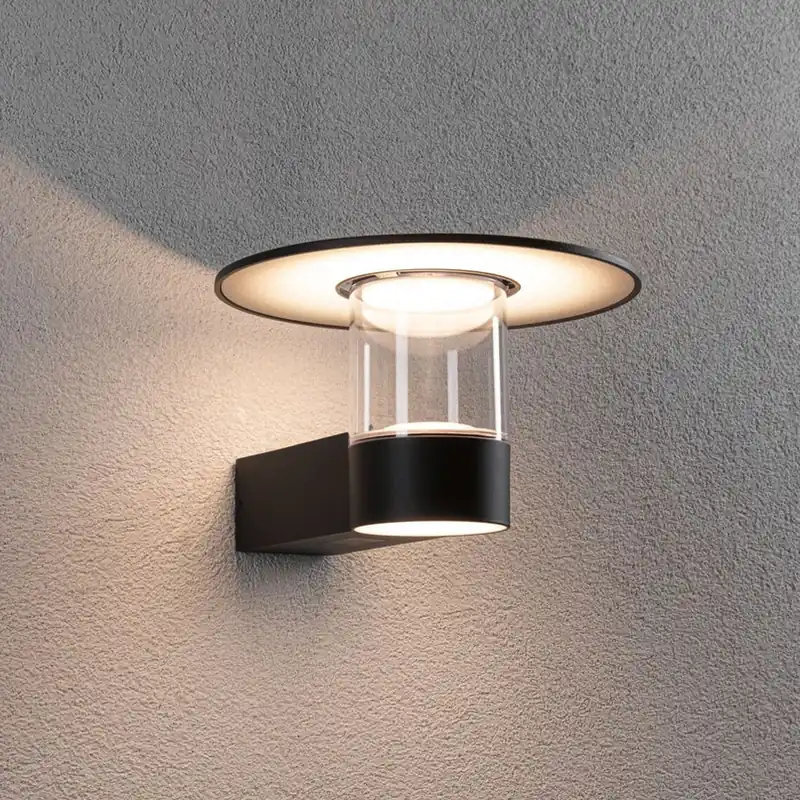 Express Levering Paulmann buitenwandlamp Sienna, aluminium, sensor