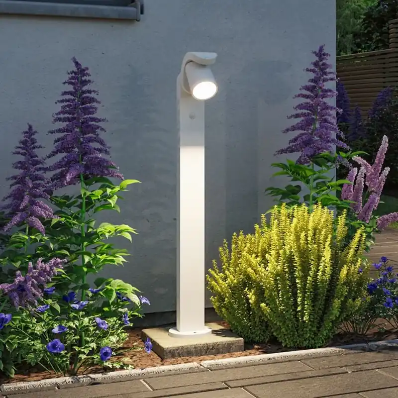 Rechtstreeks Van De Fabrikant Paulmann LED tuinpadverlichting Cuff, aluminium, sensor, wit