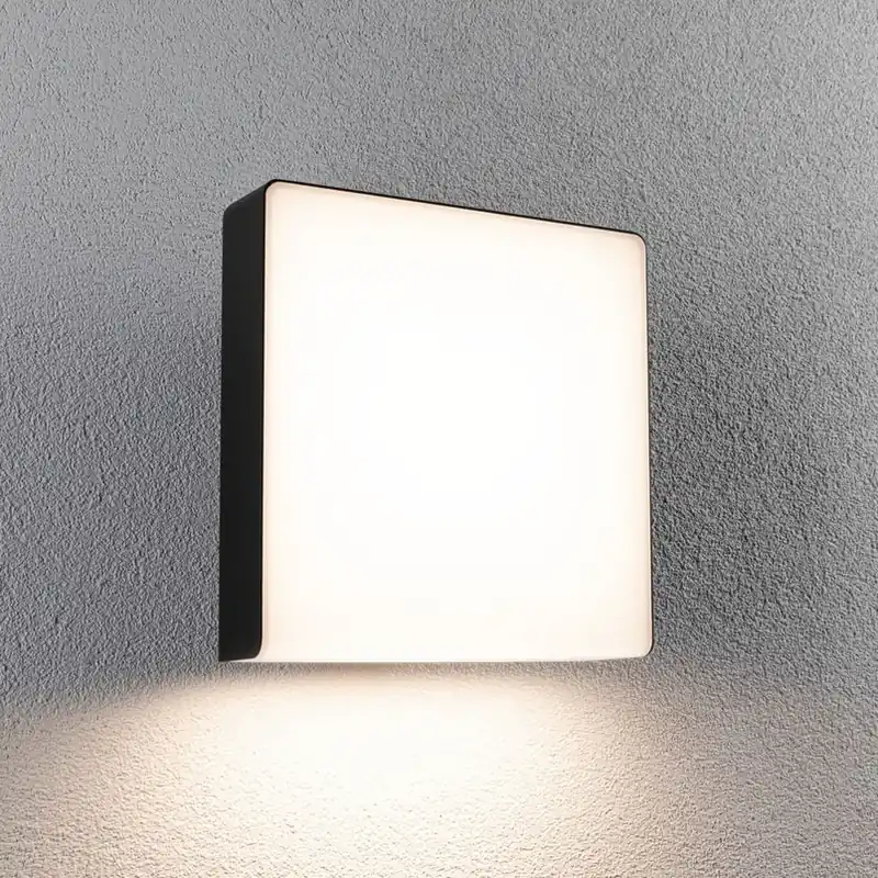 Aanbieding Paulmann LED buitenwandlamp Azalena, sensor, antraciet