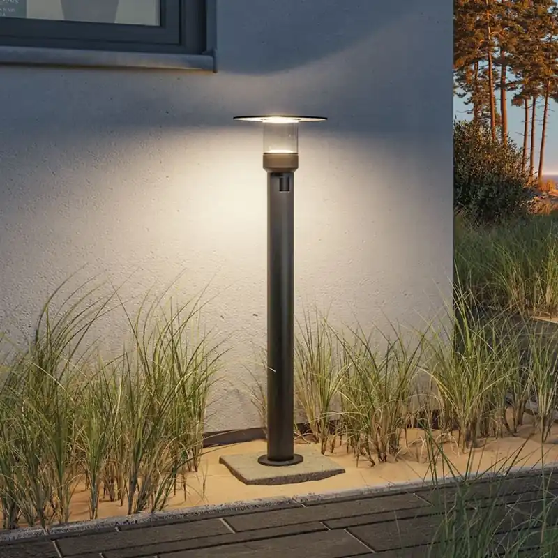 Nieuw Paulmann LED tuinpadverlichting Sienna, aluminium, sensor