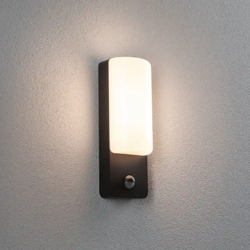 Paulmann LED buiten wandlamp Bonnie, aluminium, 2200/3000K, sensor Fabrieksprijs