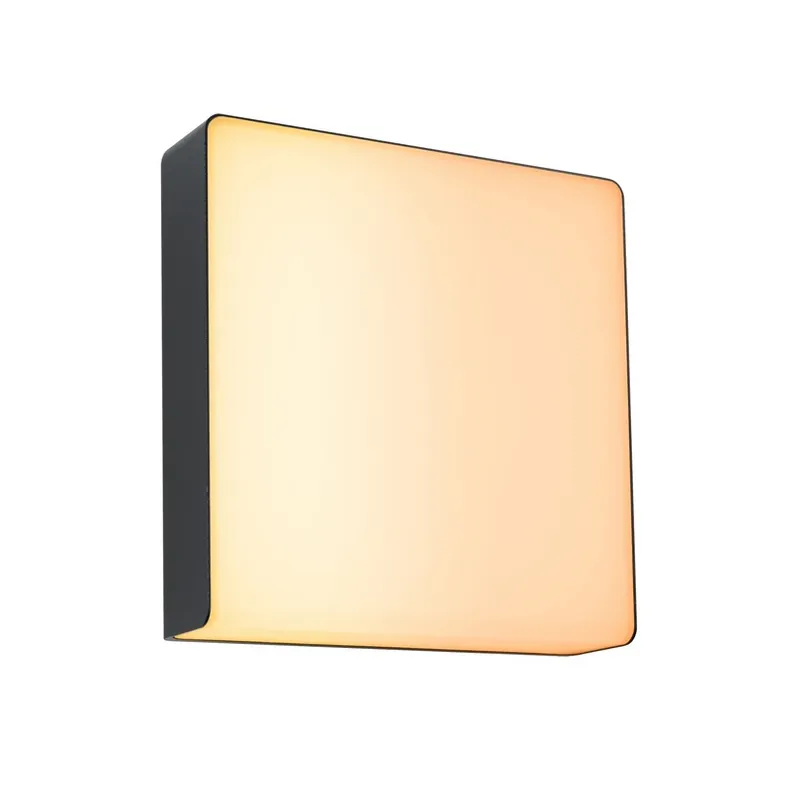 Paulmann LED buitenwandlamp Azalena ZigBee, 2200K, zwart Hoge Kwaliteit